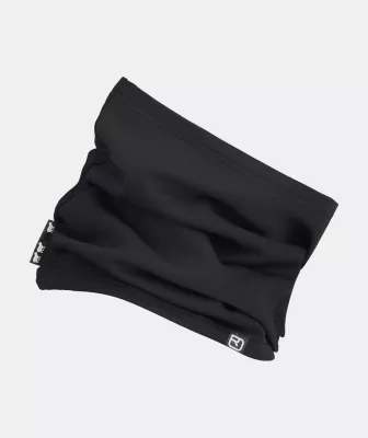 ORTOVOX LIGHT FLEECE NECKWARMER black raven nákrčník 