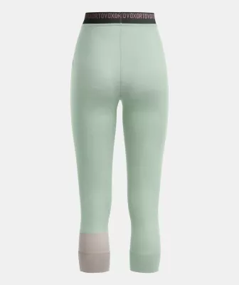 ORTOVOX W 185 ROCK'N'WOOL SHORT PANTS green acid dámské spodky ORTOVOX W 185 ROCK'N'WOOL SHORT PANTS green acid dámské spodky