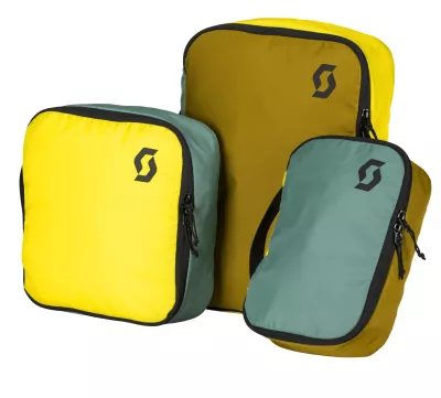 SCOTT BAG PACKING CUBE DAY REMIX PAK-3 dark grey/northern mint green kosmetické organizéry SCOTT BAG PACKING CUBE DAY REMIX PAK-3 dark grey/northern mint green kosmetické organizéry