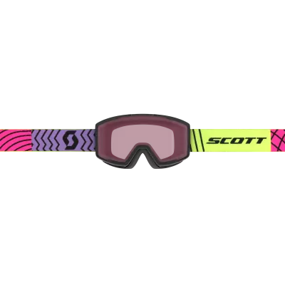 SCOTT FACTOR purple/neon pink enhancer sjezdové brýle