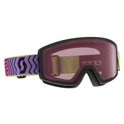 SCOTT FACTOR purple/neon pink enhancer sjezdové brýle