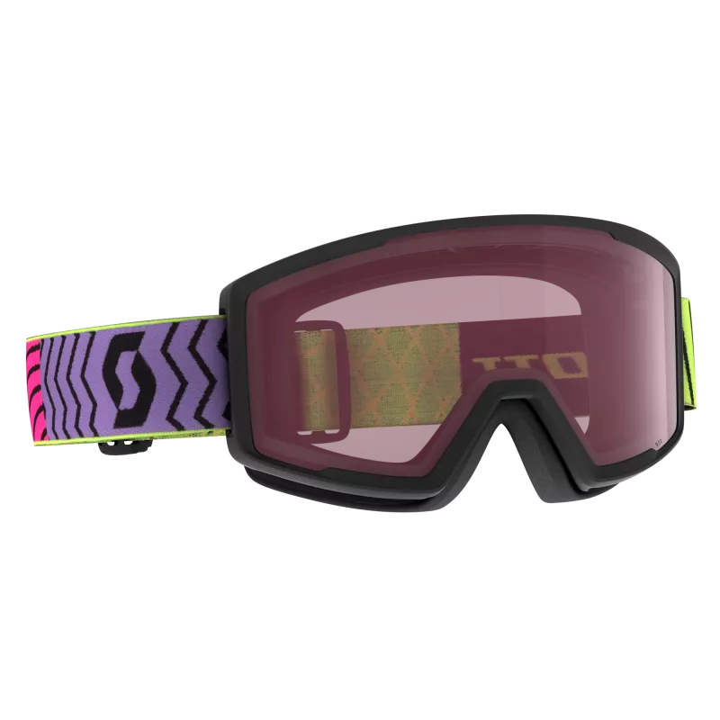 SCOTT FACTOR purple/neon pink enhancer sjezdové brýle