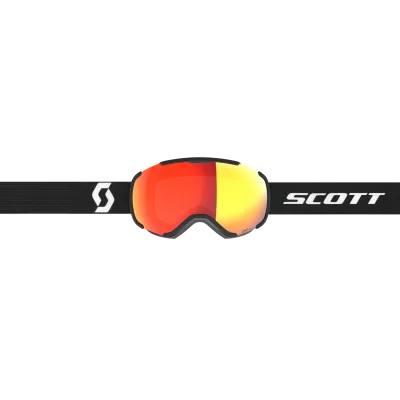 SCOTT FAZE II LS mineral black/white AMP LS red chrome sjezdové brýle
