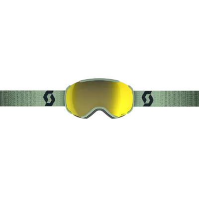 SCOTT FAZE II lyžařské brýle soft green/black AMP yellow chrome