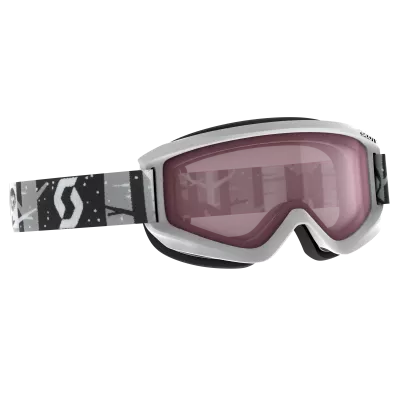 SCOTT JR AGENT black/grey enhancer dětské sjezdové brýle 