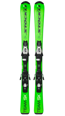 STÖCKLI SX TEAM + C5 J75 dětské sjezdové lyže set | 130 cm