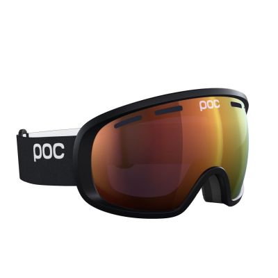 POC FOVEA uranium black/partly sunny orange sjezdové brýle