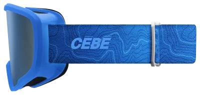 CÉBÉ HOOPOE2 blue/brown blue mirror dětské sjezdové brýle Cébé