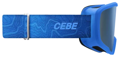 CÉBÉ HOOPOE2 blue/brown blue mirror dětské sjezdové brýle Cébé