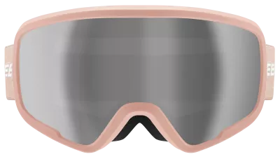 CÉBÉ HOOPOE2 coral/grey silver mirror dětské sjezdové brýle Cébé