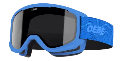 CÉBÉ JERRY3 blue topo/dark grey dětské sjezdové brýle  