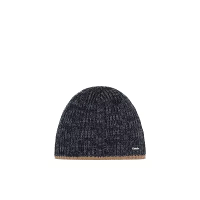 EISBÄR RENE MÜ XL cappuccino-schwarzmeliert čepice 