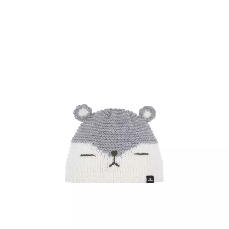 EISBÄR SANDIE MÜ KIDS white-greymelange dětská čepice Eisbär