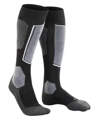 FALKE SK5 EXPERT black-mix dámské lyžařské ponožky