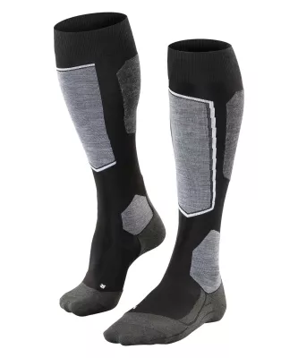 FALKE SK5 EXPERT black-mix dámské lyžařské ponožky  | 37-38, 39-40