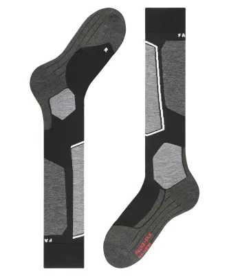 FALKE SK5 EXPERT black-mix dámské lyžařské ponožky