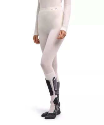 FALKE W TIGHTS WOOL-TECH off-white dámské funkční kalhoty