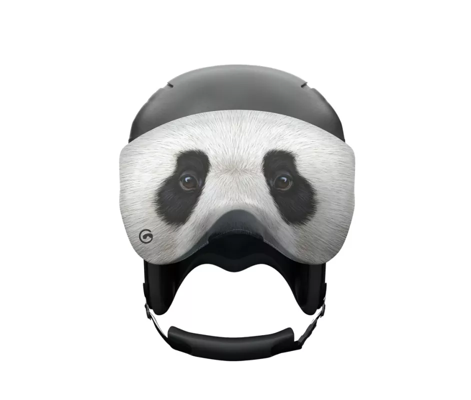GOGGLESOC Panda Visorsoc obal na štít lyžařské helmy