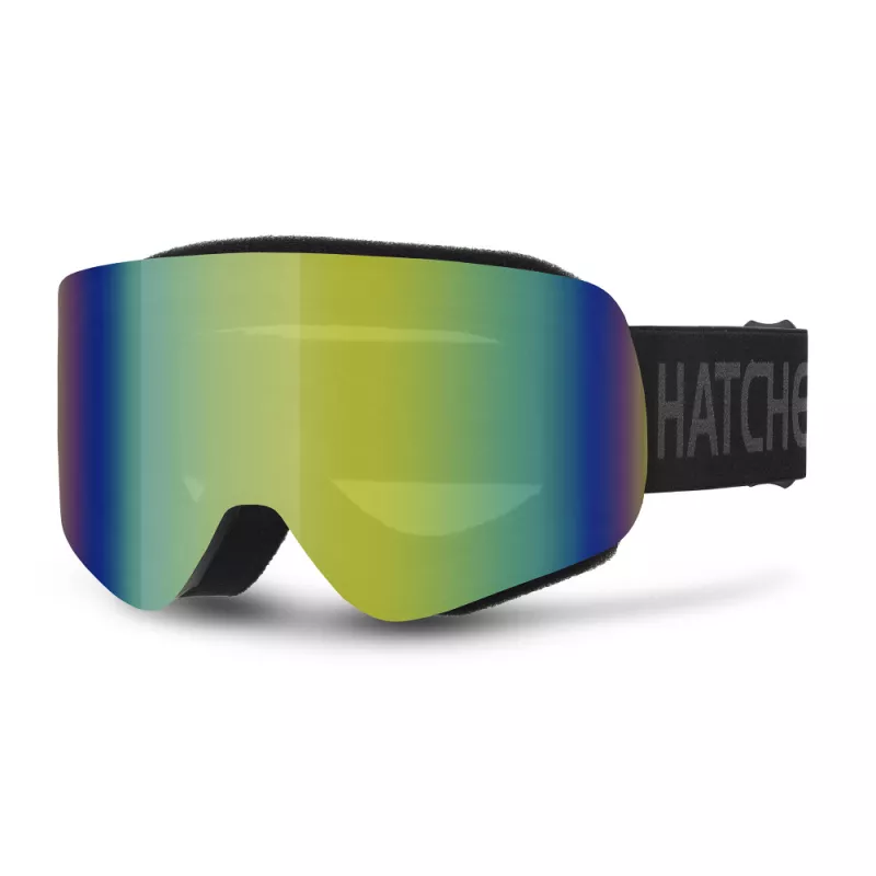 HATCHEY ROCKET JR dětské sjezdové brýle black / grey gold