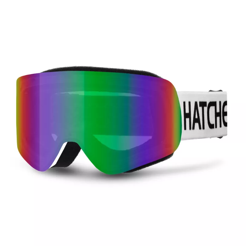 HATCHEY ROCKET JR dětské sjezdové brýle white / grey green