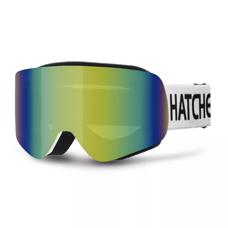 HATCHEY ROCKET JR dětské sjezdové brýle white / grey gold