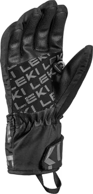 LEKI AIR SWTCH 3D Junior black-graphite juniorské lyžařské rukavice