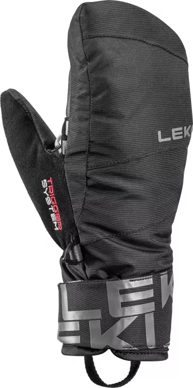 LEKI AIR SWTCH 3D Junior Mitt black-graphite juniorské lyžařské rukavice