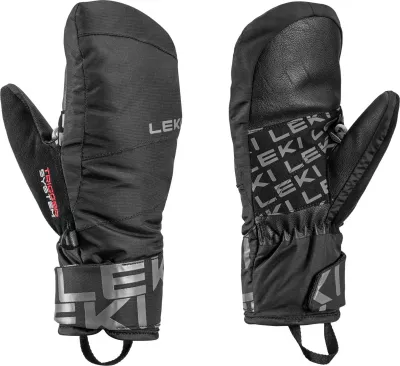 LEKI AIR SWTCH 3D Junior Mitt black-graphite juniorské lyžařské rukavice