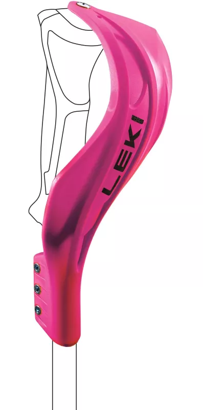 LEKI GATE GUARD CLOSED WORLDCUP COMPACT neonpink chránič