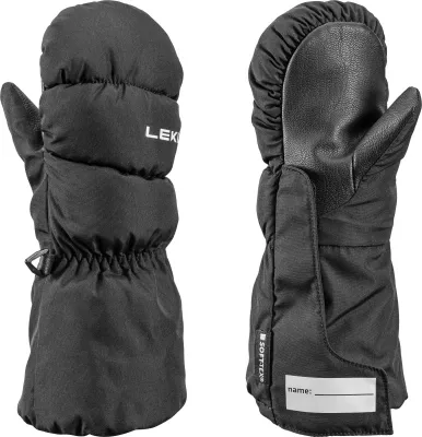 LEKI LITTLE GLACE ZERO MITT LONG 2.0 black dětské lyžařské rukavice