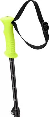 LEKI RIDER VARIO neonyellow-black dětské teleskopické hole 85 - 105 cm