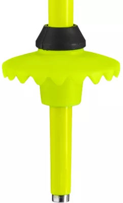 LEKI RIDER VARIO neonyellow-black dětské teleskopické hole 85 - 105 cm