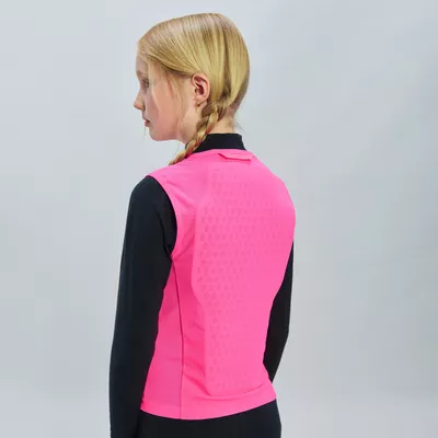 POC POCito VPD AIR VEST fluorescent pink dětský chránič páteře