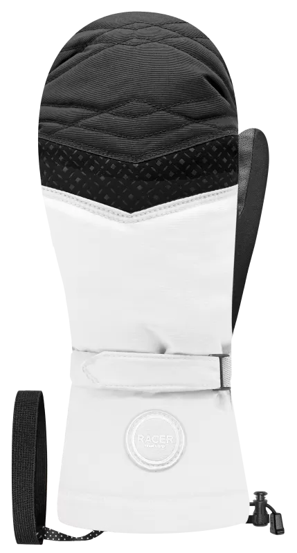 RACER 1927 BLOMA6 white dámské lyžařské rukavice