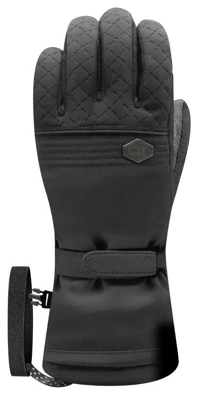 RACER 1927 GSNOW5 black dámské lyžařské rukavice
