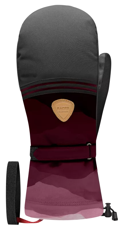 RACER 1927 MAP5 black pink dámské lyžařské rukavice