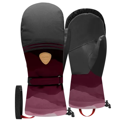 RACER 1927 MAP5 black pink dámské lyžařské rukavice