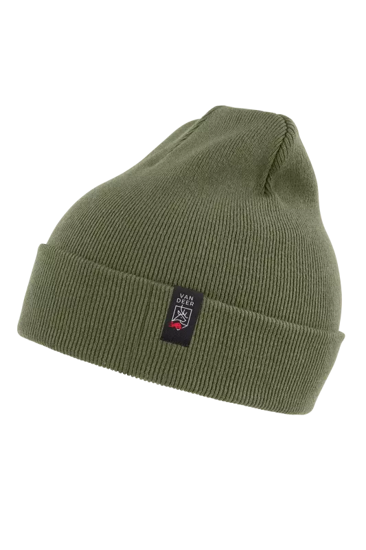 VAN DEER CLASIC BEANIE khaki čepice Van Deer RedBull sports