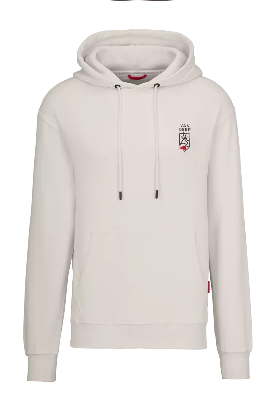 VAN DEER ESSENTIAL HOODIE off-white mikina Van Deer RedBull sports