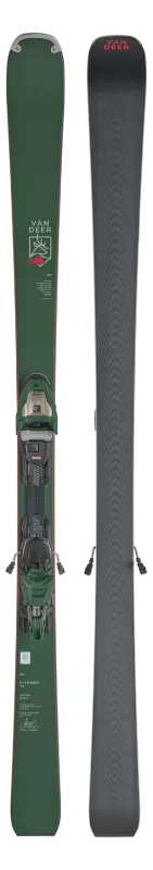 VAN DEER H-POWER78 R14.5 khaki sjezdové lyže Van Deer RedBull sports