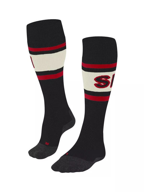 FALKE SK2 INTERMEDIATE black lyžařské ponožky