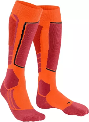 FALKE SK2 INTERMEDIATE flash orange lyžařské ponožky