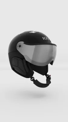 KASK CHROME black/silver štítová helma  | M (57-58 cm), L (59-60 cm)