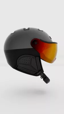 KASK MONTECARLO grey štítová helma