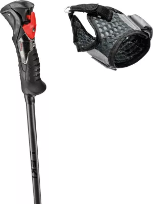 LEKI AIRFOIL 3D black-dark anthracite sjezdové hole