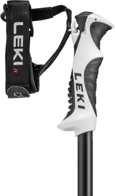 LEKI BOLD S dark anthracite-black-white sjezdové hole