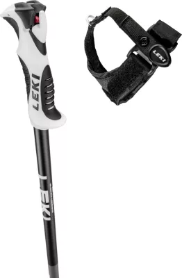 LEKI BOLD S dark anthracite-black-white sjezdové hole