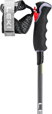 LEKI CARBON 12 3D black-dark anthracite-neonyellow sjezdové hole