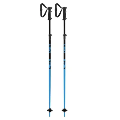 LEKI RIDER VARIO black-cyan dětské teleskopické hole 85 - 105 cm
 | 85-105 cm