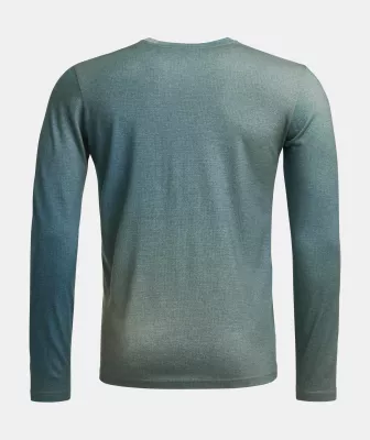 ORTOVOX M 185 RNW PRINT LS aop green sage pánské tričko